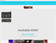 Tablet Screenshot of gmfamps.com